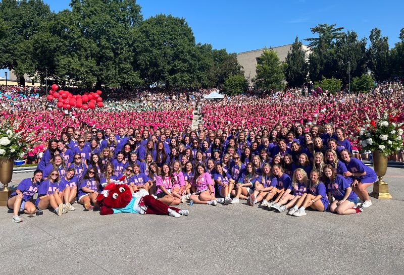 Panhellenic Bid Day